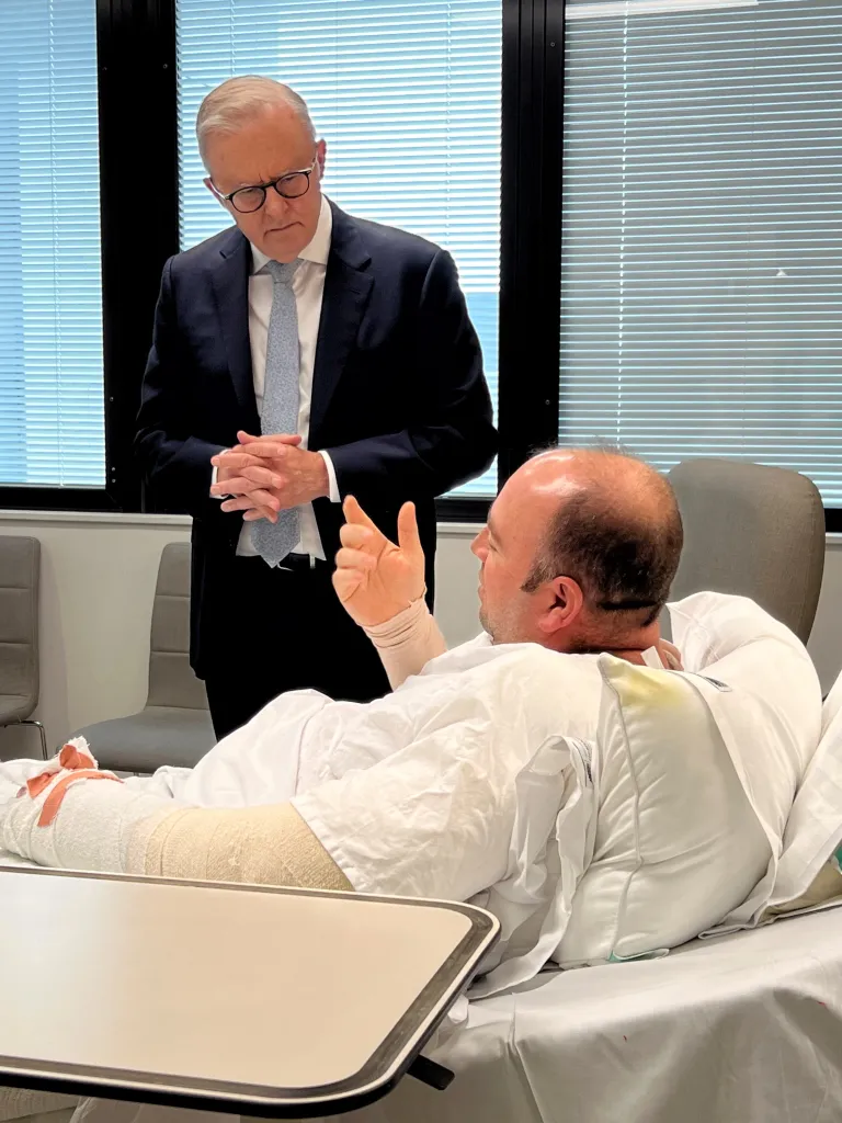 Albanese said he plans to establish a special honors system for those who placed themselves in harm's way to help during the attack on a beachside Hanukkah celebration