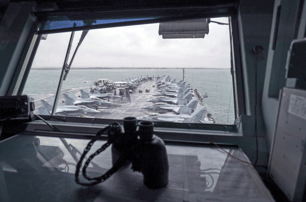 Navy deployment marred by friendly fire, lost jets, collision at sea