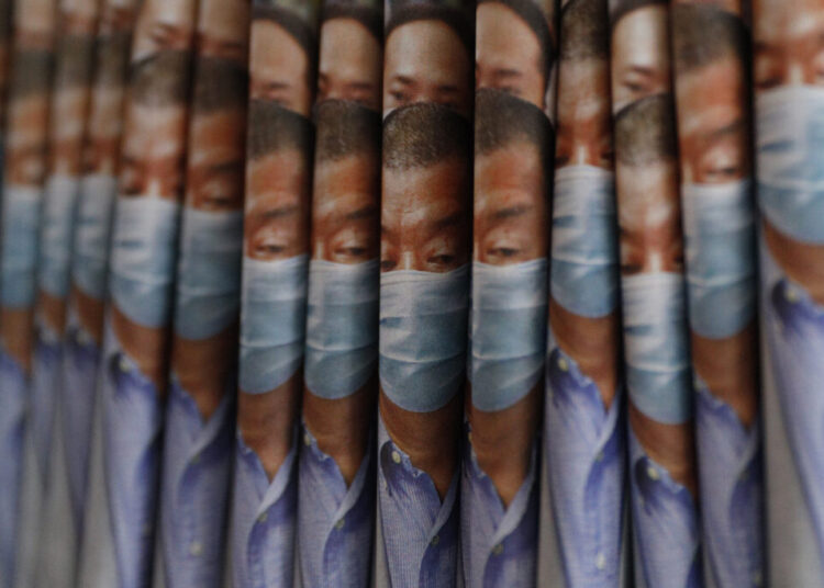 I hope China frees my father, Jimmy Lai, before it’s too late