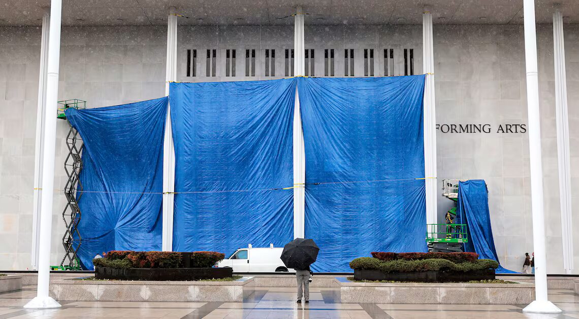 Trump Ignores Law and Sticks His Name on Kennedy Center