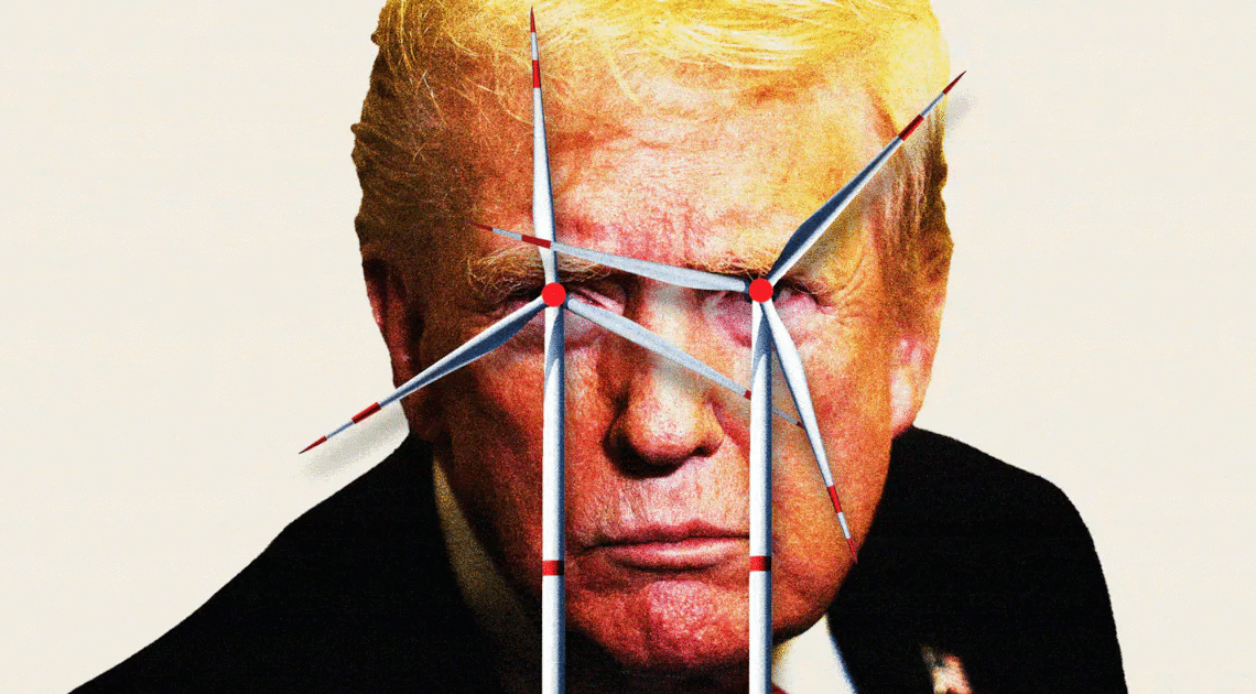 Trump Escalates His War on Windmills with Dramatic Move