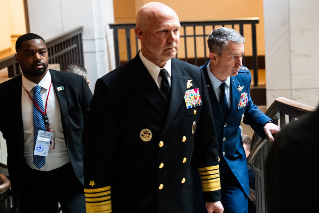 Who is Adm. Frank Bradley, commander in the boat strike controversy?