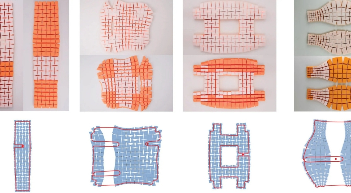 Scientists Made a Pull-String Material That Turns Flat Sheets Into Shapes