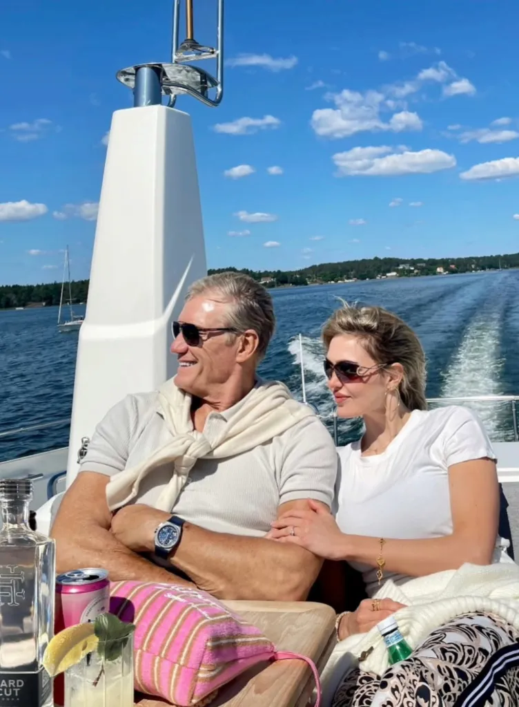 Krokdal shared a post celebrating her husband on Instagram.