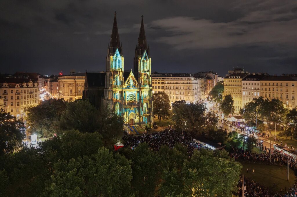 Prague’s City Center Sparkles, Buzzes, and Burns at the Signal Festival