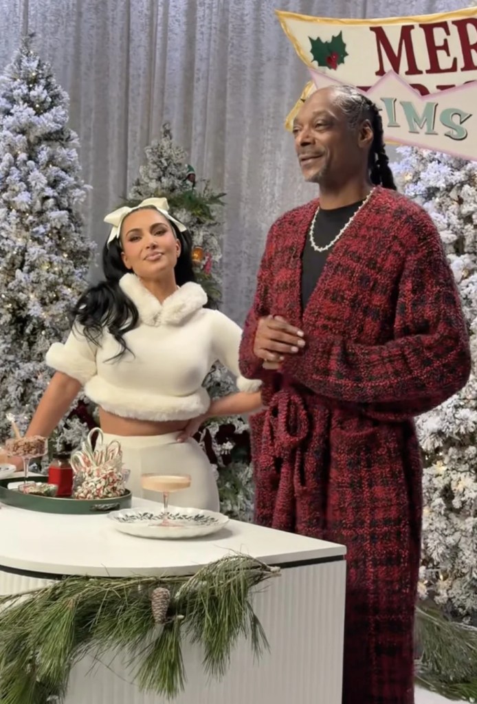 Kim Kardashian and Snoop Dogg. Source: TikTok