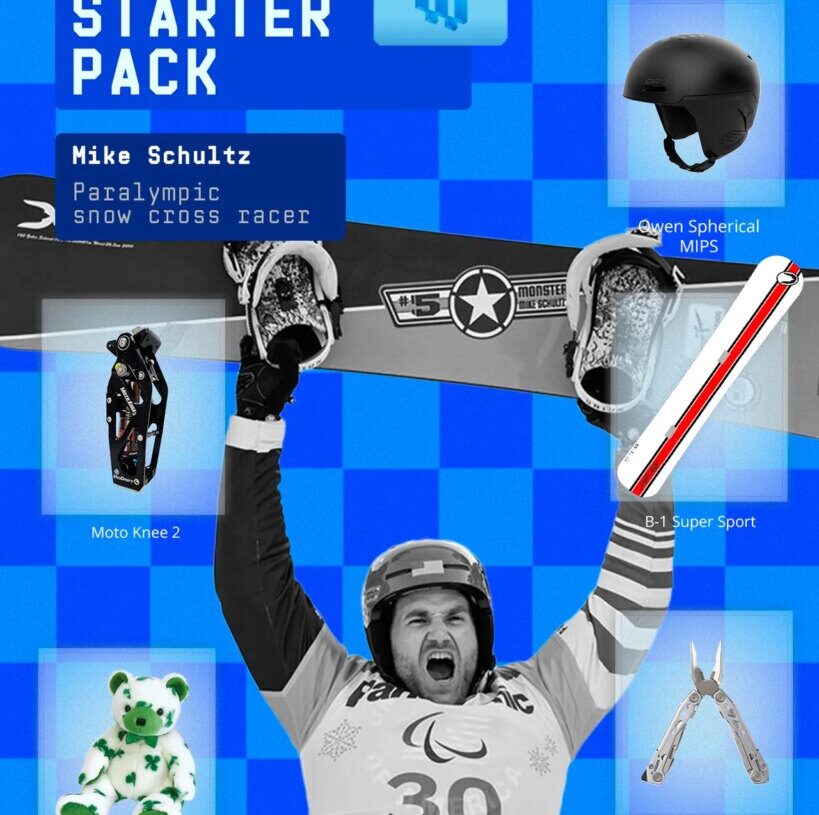 What Paralympic Athlete Monster Mike Schultz Packs for His Races