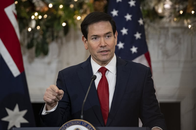 U.S. Secretary of State Marco Rubio.