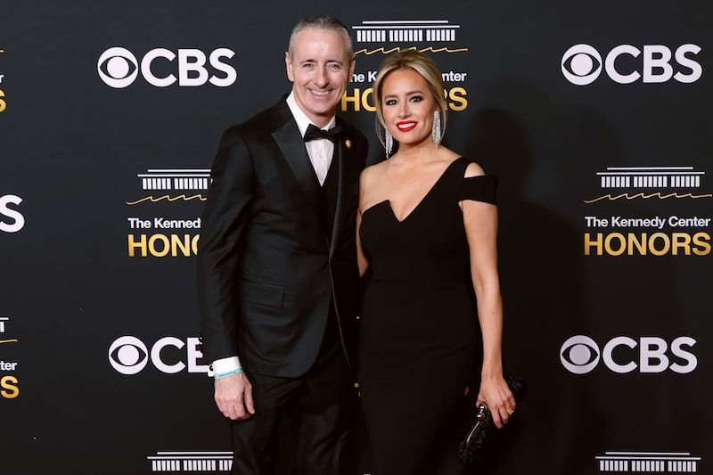 Rep. Brian Fitzpatrick, 51, and Fox News reporter Jacqui Heinrich, 37, attended the 2025 Kennedy Center Honors together on Sunday.