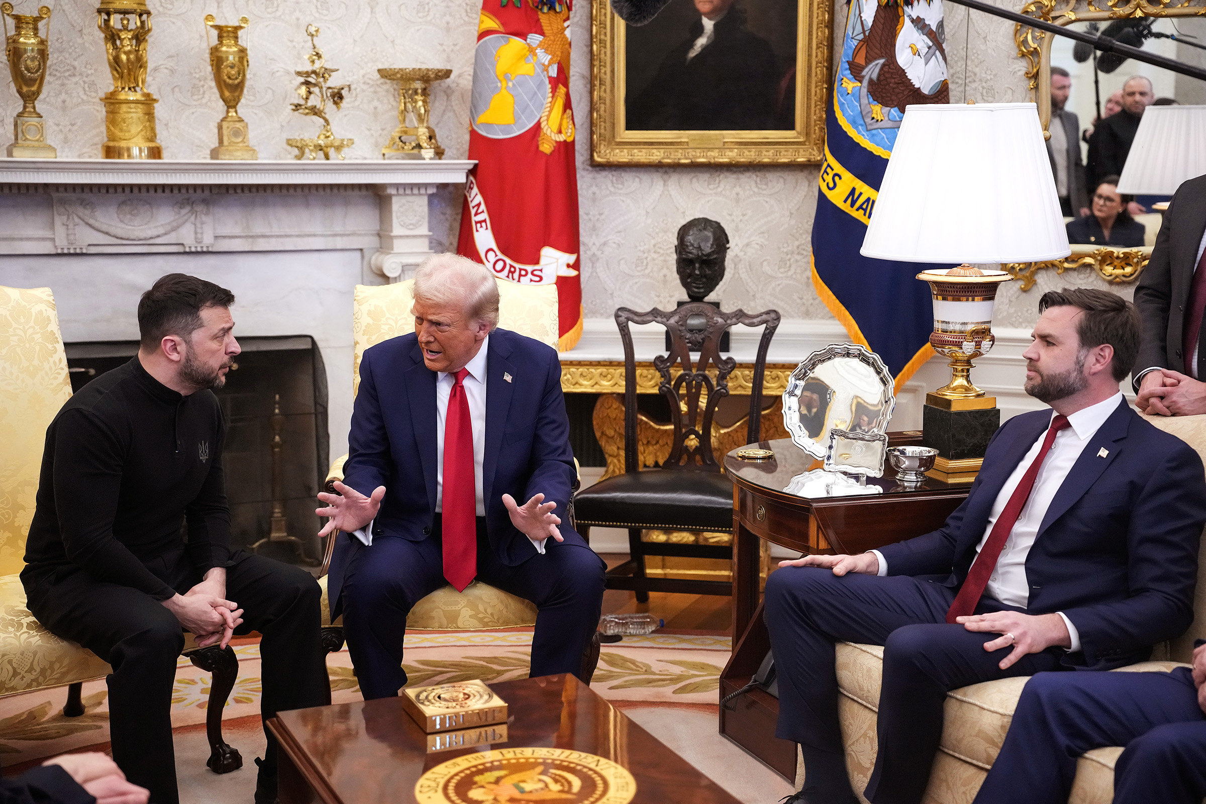 President Trump Hosts Ukrainian President Zelensky At The White House