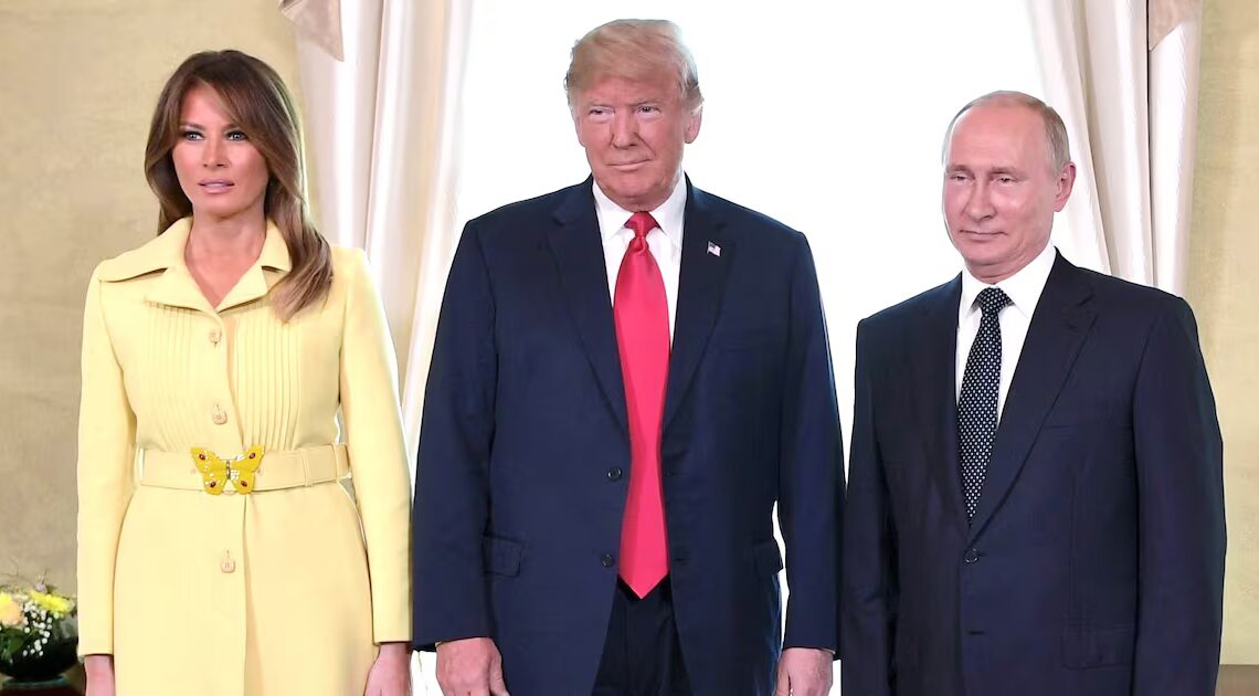 Melania Sucks Up to Putin After He Humiliates Her Husband