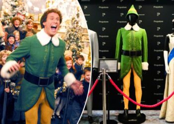 ‘Elf’ costume worn by Will Ferrell sold for over $319,000 at English auction