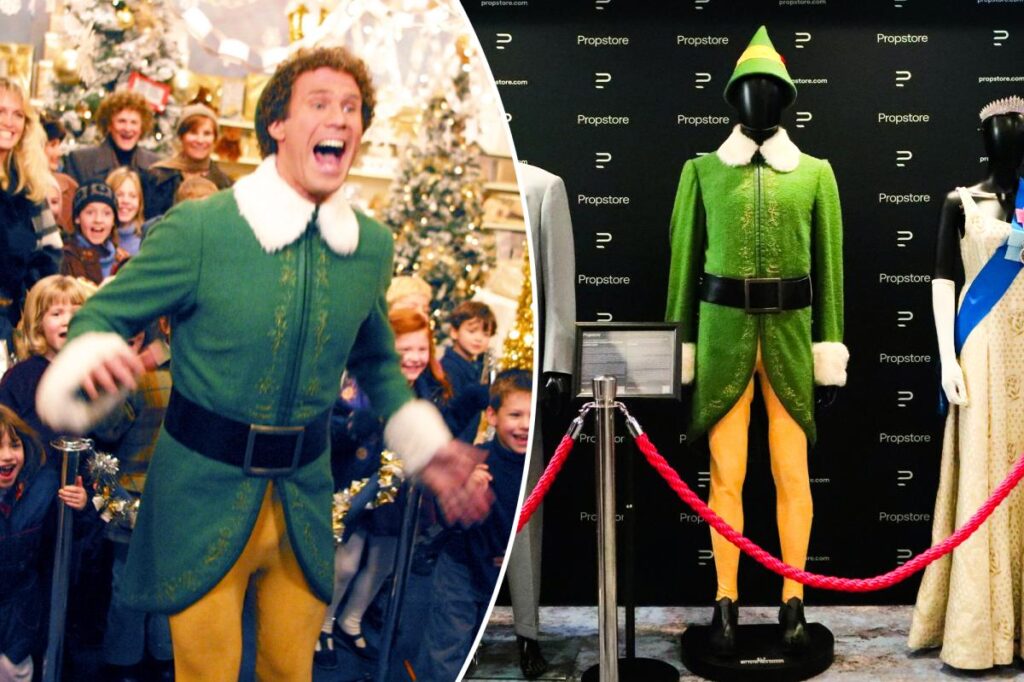‘Elf’ costume worn by Will Ferrell sold for over $319,000 at English auction