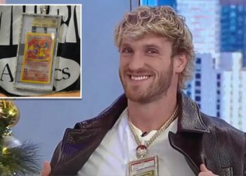 Logan Paul to auction pristine $5.3M Pokémon card — as he urges investing in collectibles over stock market