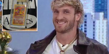 Logan Paul to auction pristine $5.3M Pokémon card — as he urges investing in collectibles over stock market
