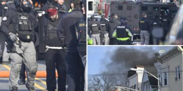 NJ maniac allegedly kills man with  bow and arrow, then barricades himself in home that erupts in flames during police stand-off