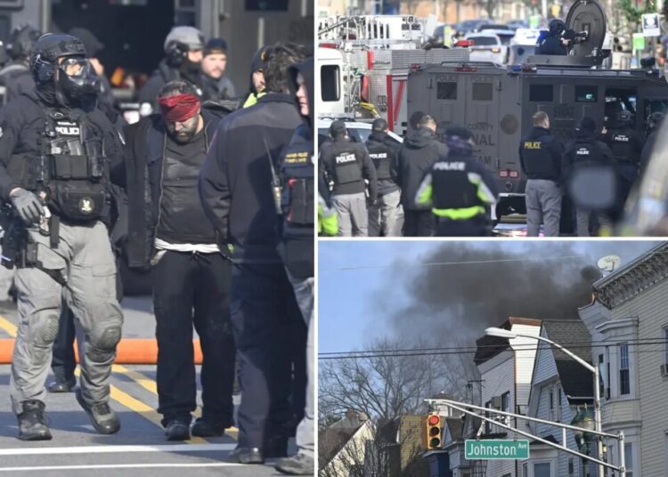 NJ maniac allegedly kills man with bow and arrow, then barricades himself in home that erupts in flames during police stand-off