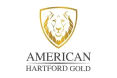 A lion and the words American Hartford Gold