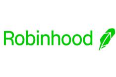 A logo for Robinhood