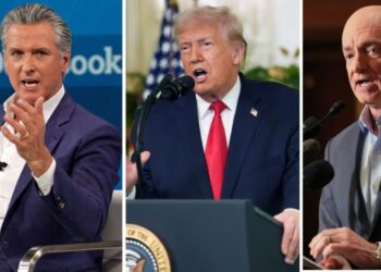 Gavin Newsom, Mark Kelly and More Rip Into Trump’s Primetime Speech: ‘This Could’ve Been an Email’