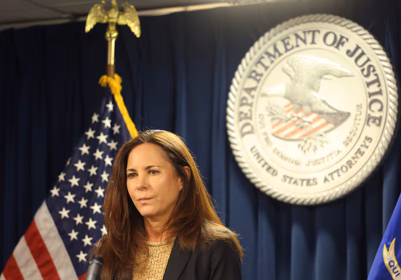 Leah B. Foley, US Attorney District of Massachusetts.