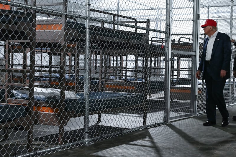 Trump's makeshift Alligator Alcatraz migrant detention center has also been accused of