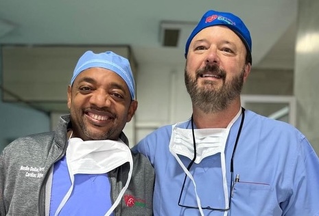 A heart surgeon saved his life as a teen. Now they perform surgeries together.