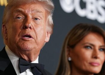 Donald Trump, 79, Flaunts Red Carpet Hand Bandage at Kennedy Center