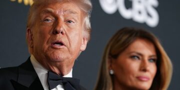 Donald Trump, 79, Flaunts Red Carpet Hand Bandage at Kennedy Center