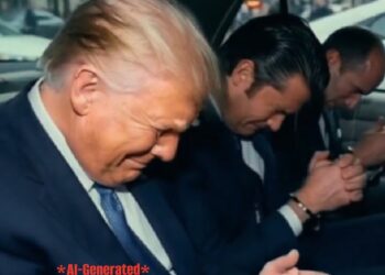 Newsom Trolls the White House With a Sobbing Trump in Handcuffs