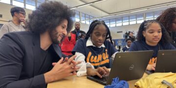 Colin Kaepernick, Md. school district team to push more students to use AI