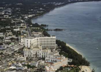 A tiny U.S. territory in the Pacific doubles down on a giant Chinese casino