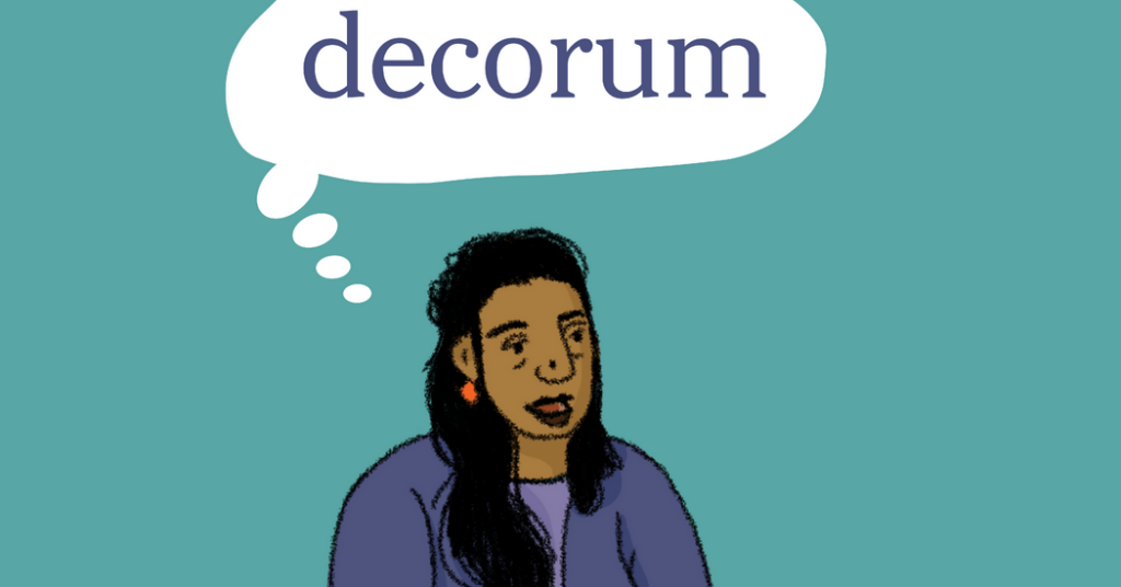 Word of the Day: decorum