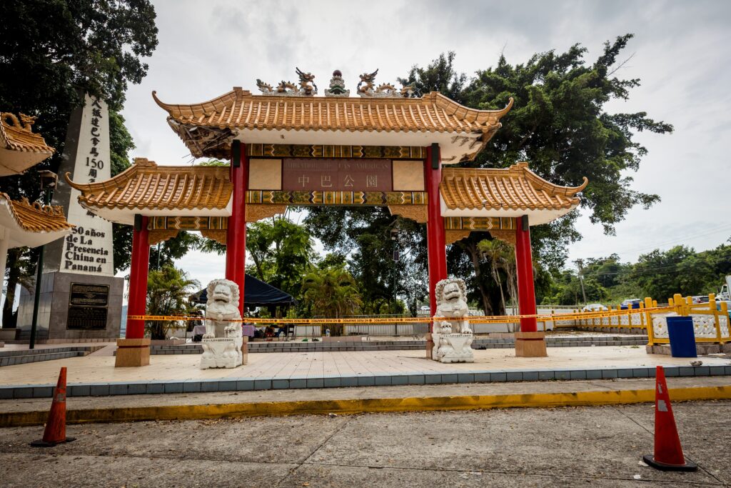 Chinese monument in Panama toppled amid Trump’s canal fight
