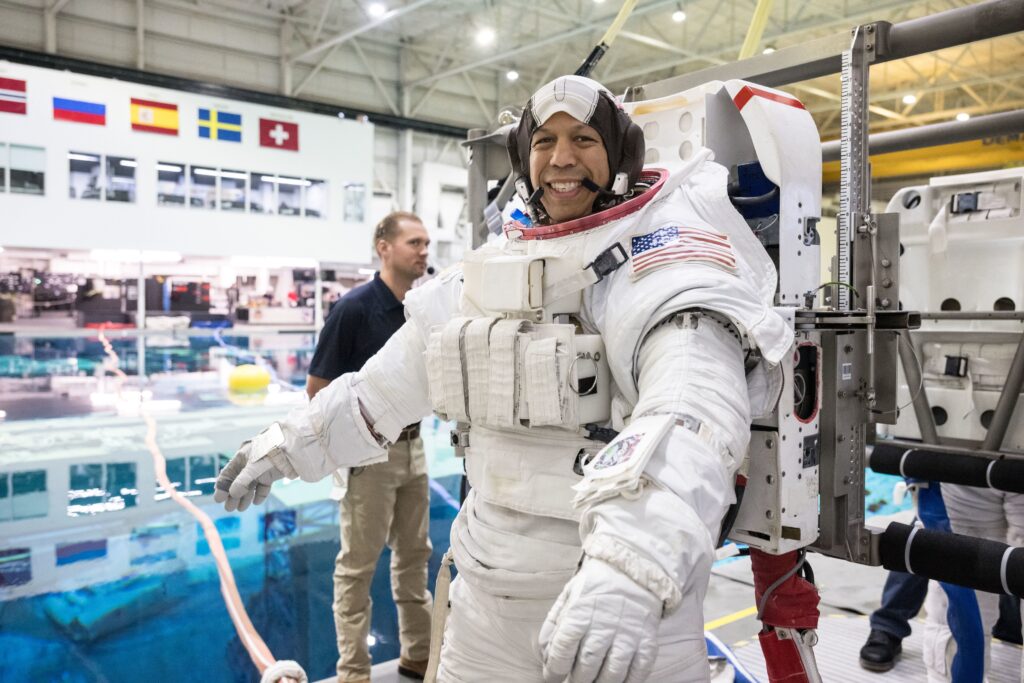 A Maryland astronaut achieves his childhood dream of traveling to space