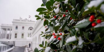 Much of Friday’s snow in D.C. melted away on Saturday