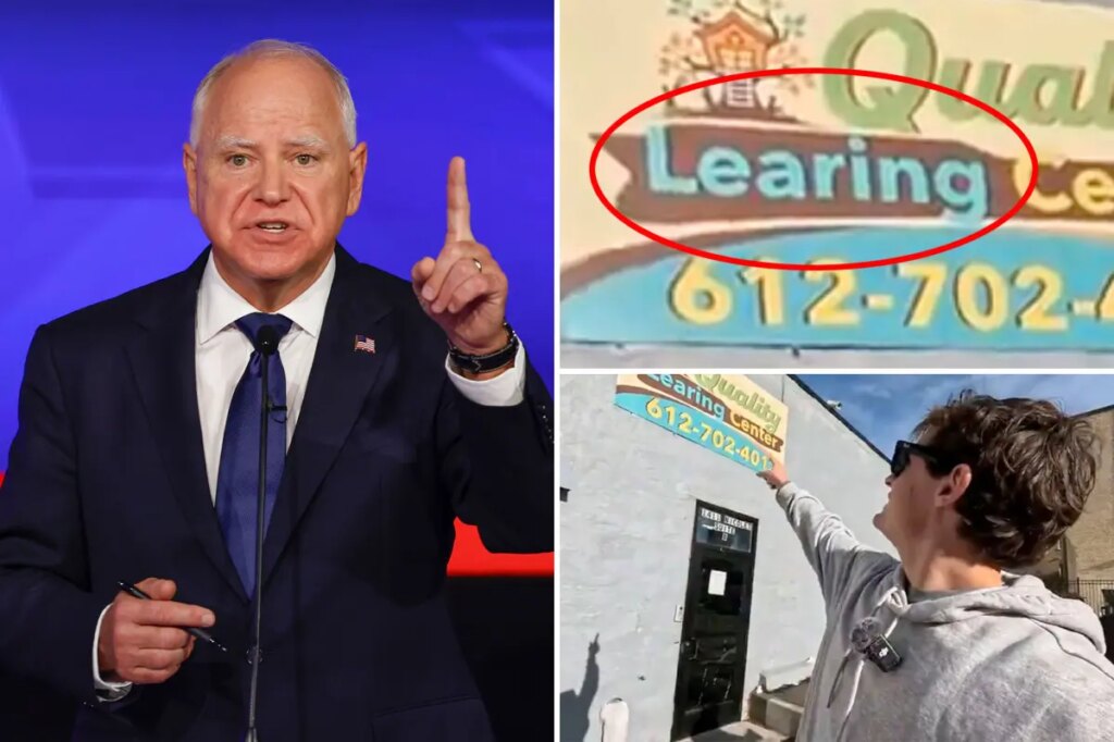 Tim Walz bragged about childcare business in Minnesota during 2024 VP debate before massive fraud scandal came to light