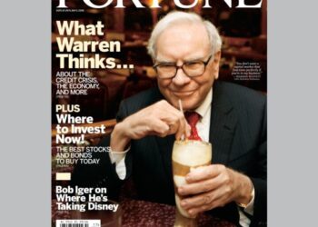 Warren Buffett: Business titan and cover star