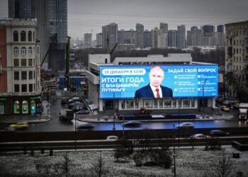 Putin answers Russia’s questions in marathon call-in show as war rages on