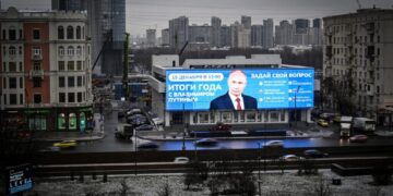 Putin answers Russia’s questions in marathon call-in show as war rages on