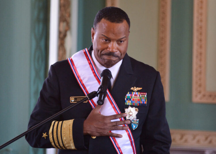 Admiral pushed out by Hegseth meets privately with senators