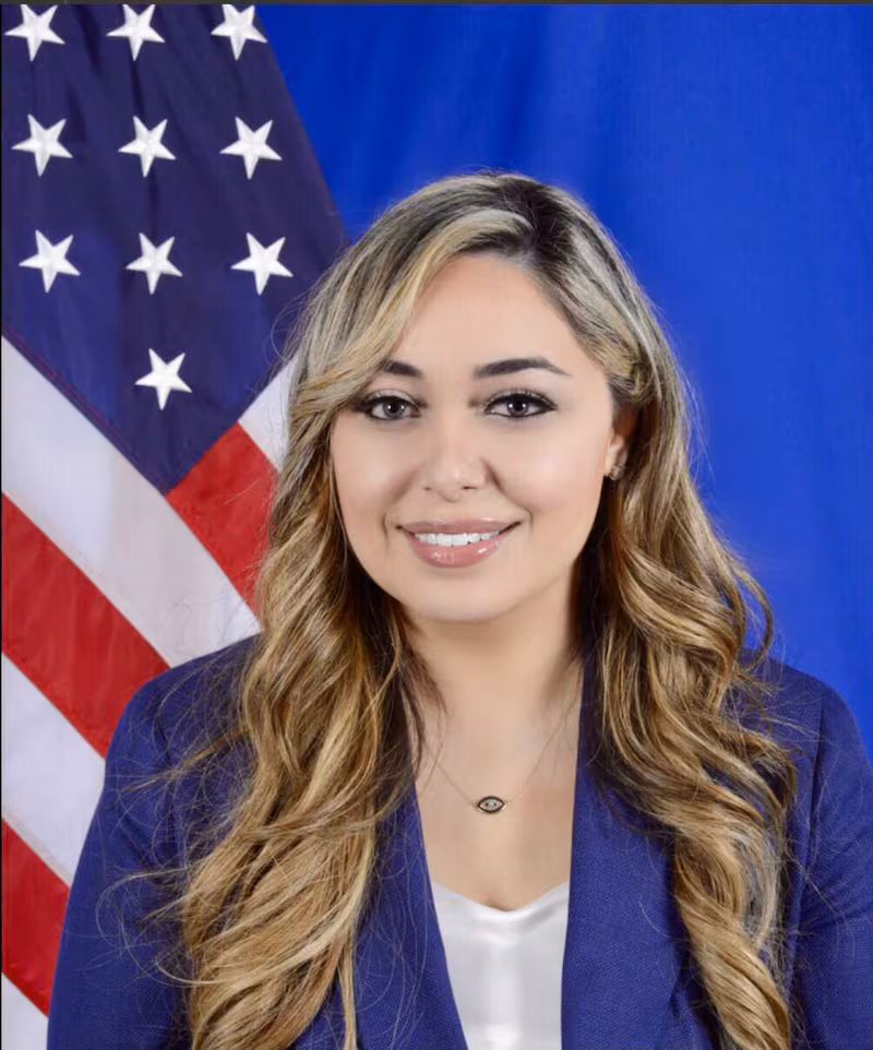 Mora Namdar's official government photo from 2020.