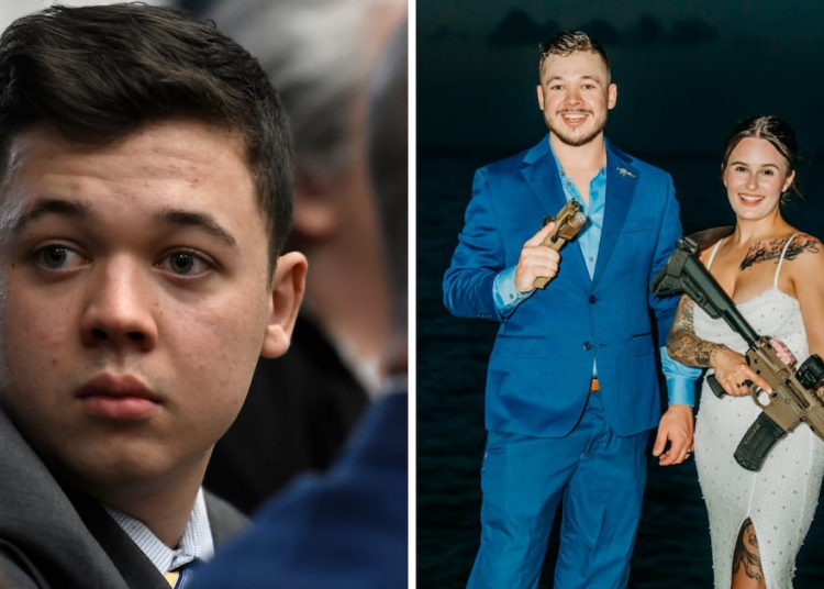 Kyle Rittenhouse Returns to Social Media With Gun-Toting New Wife