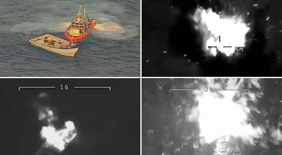 Opinion: The Aerial Drug Raid That Proves Trump’s War Is a Show of Farce