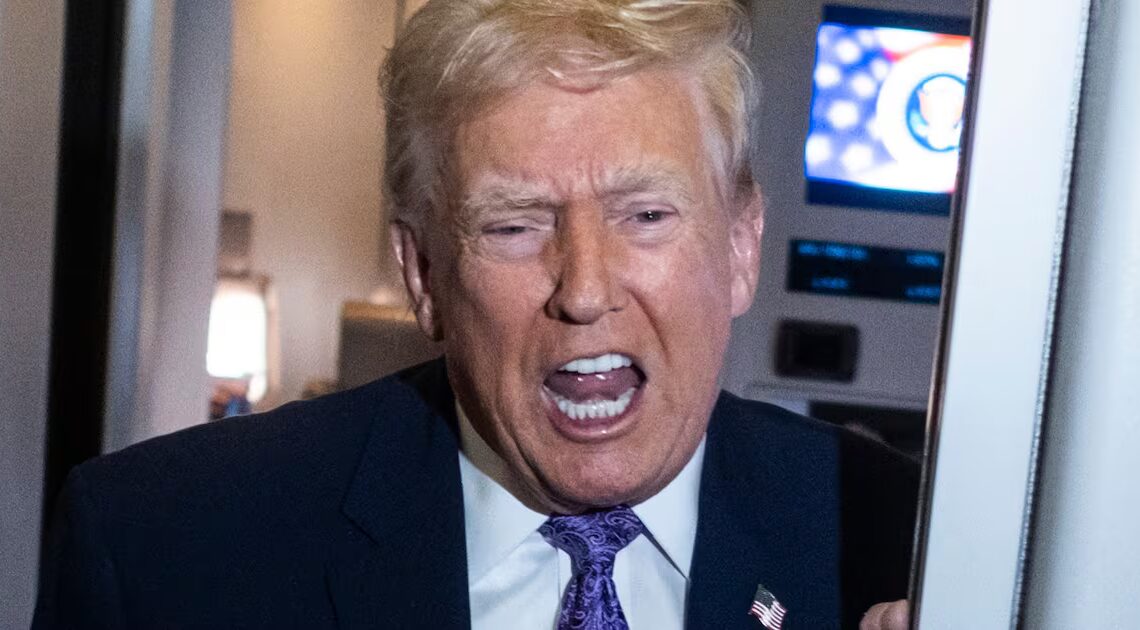 Donald Trump Reposts Typo-Filled Late-Night Rant