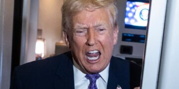 Donald Trump Reposts Typo-Filled Late-Night Rant