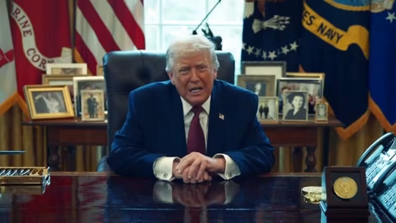 Trump announces the Patriot Games.