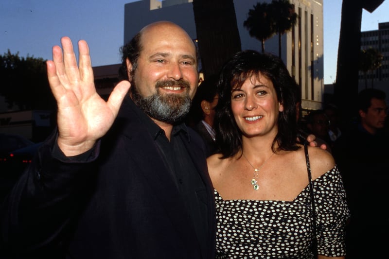 Rob Reiner and Michele Singer at the Premiere of When Harry Met Sally July 13, 1989