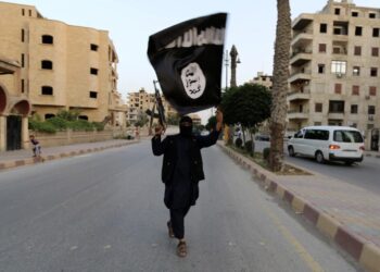 Black flag of ISIS surfaces again as group continues to be tied to attacks