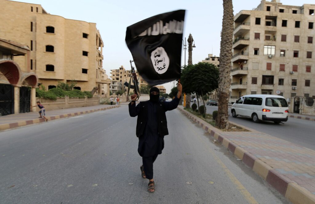 Black flag of ISIS surfaces again as group continues to be tied to attacks